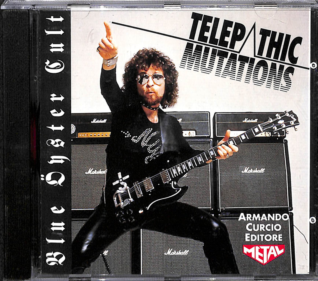 Cd - Blue Öyster Cult Telepathic Mutationss Curcio Metal