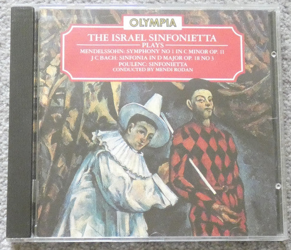 Cd - Rodan - Israel Sinfonieta Plays Mendelssohn, J.C.Bach, Poulenc.