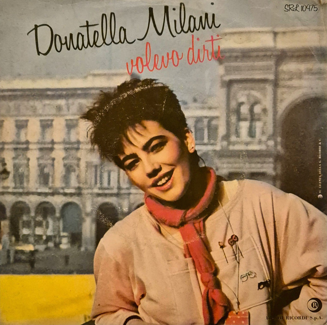 45 Giri - Donatella Milani - Volevo Dirti