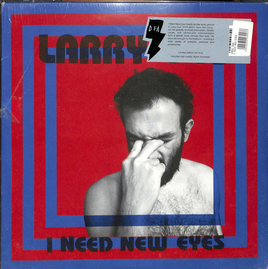 Lp - Larry Gus  I Need New Eyes Limited Edition, Red