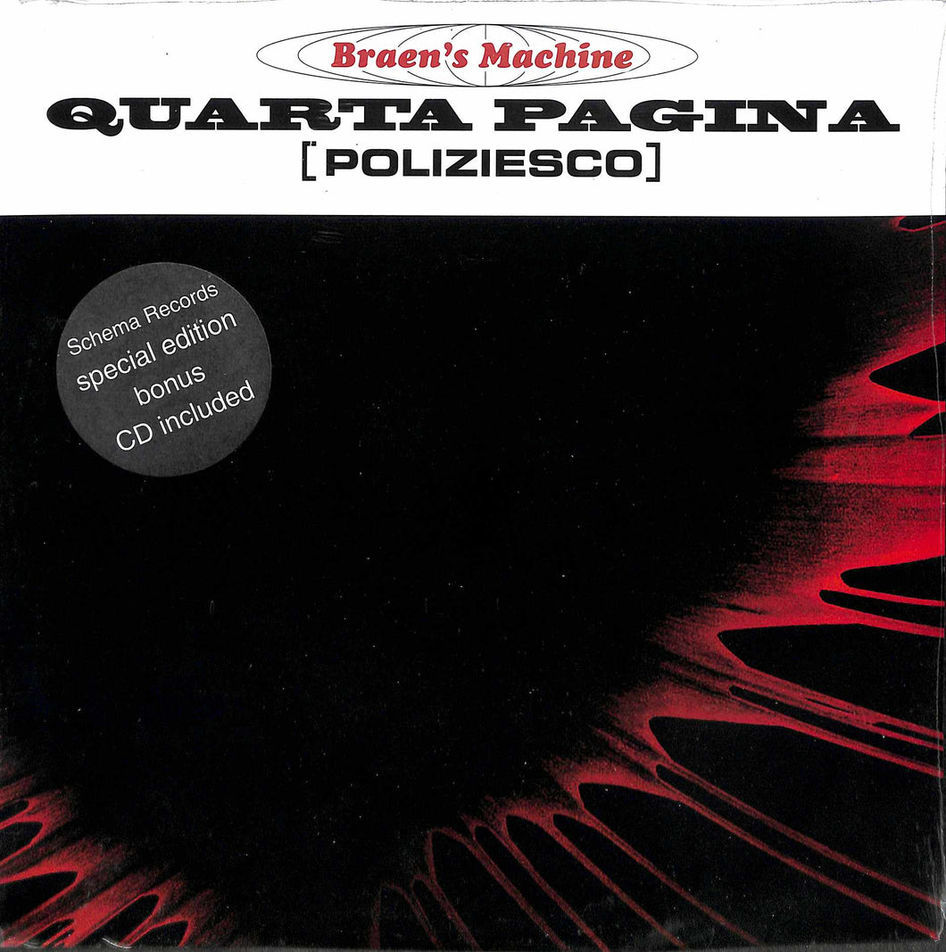 Lp - Braen's Machine  Quarta Pagina (Poliziesco)