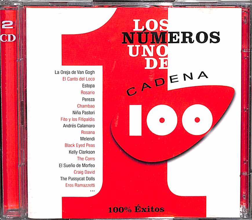 Cd - Various Los Nmeros 1 De Cadena 100