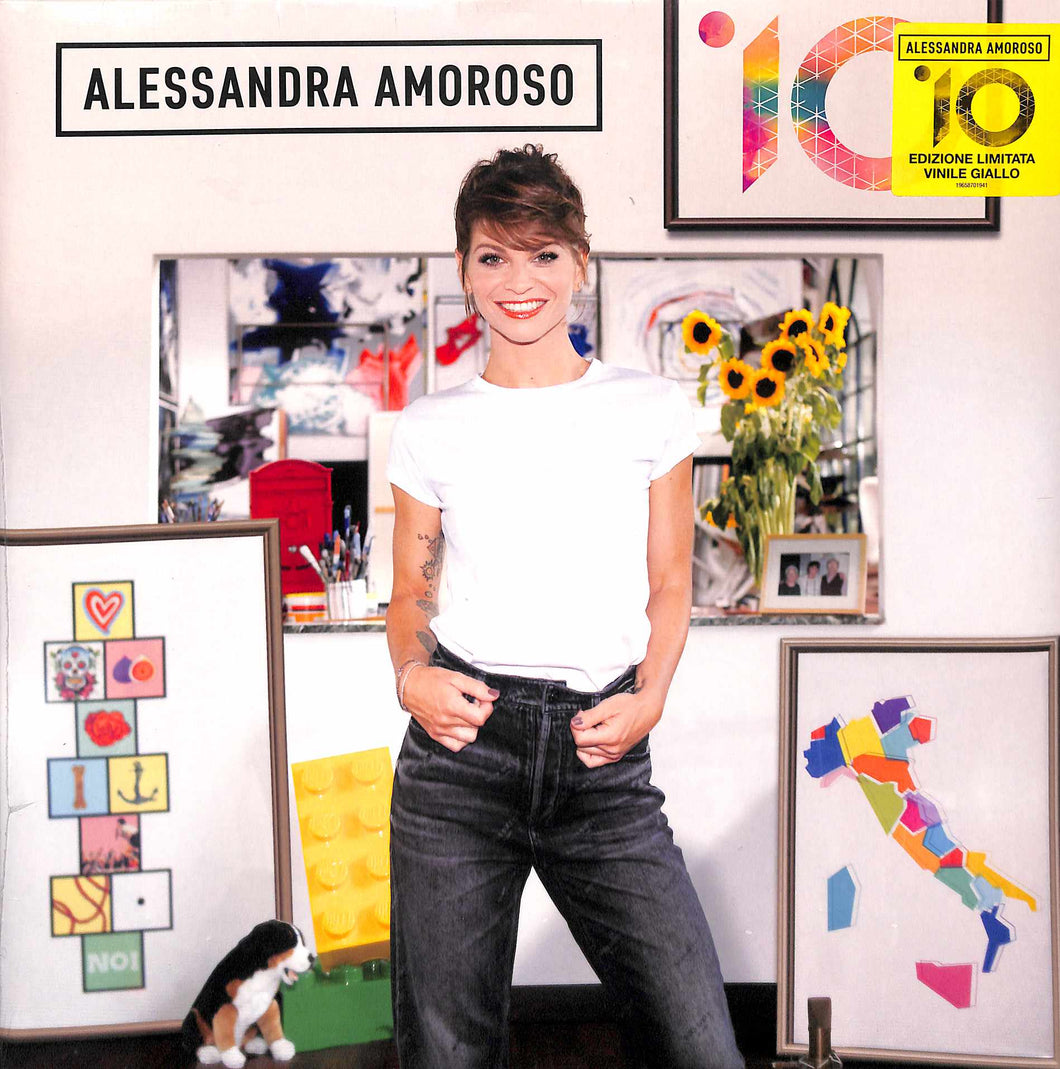Lp - Alessandra Amoroso  10 Limited  Yellow