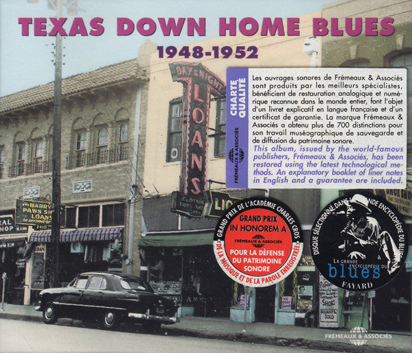 Cd - Various  Texas Down Home Blues 1948-1952