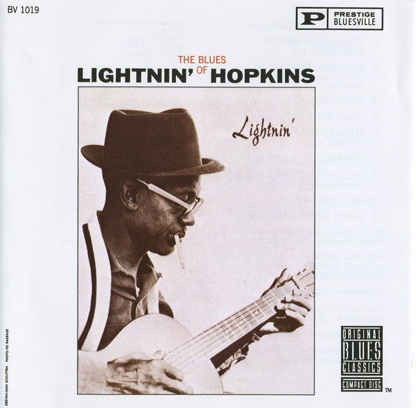Cd - Lightnin' Hopkins  Lightnin' (The Blues Of)