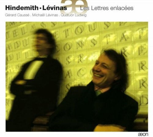 Cd - Hindemith - Lévinas  Les Lettres Enlacées