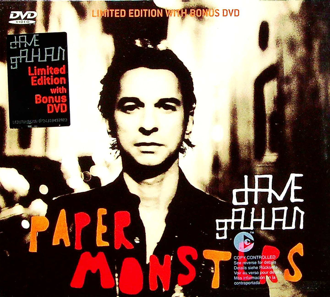 Cd, + DVD - Dave Gahan  Paper Monsters Tour 2003