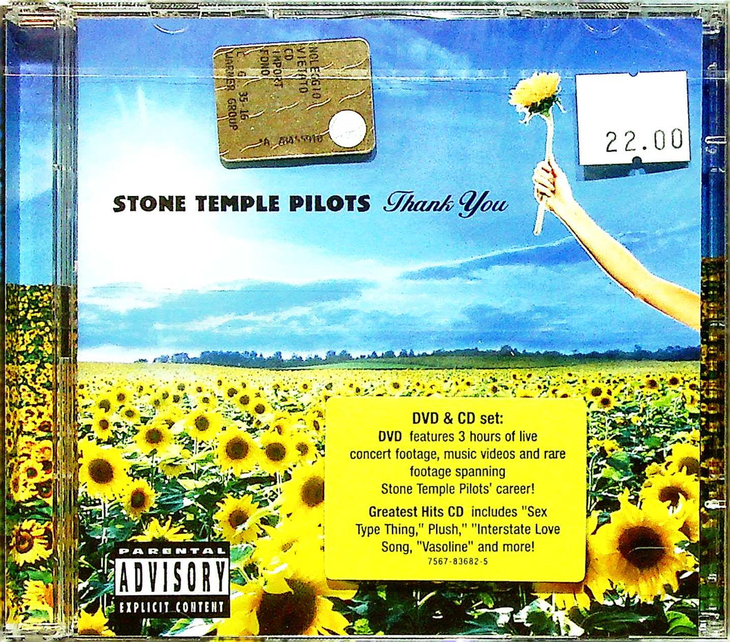 Cd + DVD, PAL  - Stone Temple Pilots  Thank You