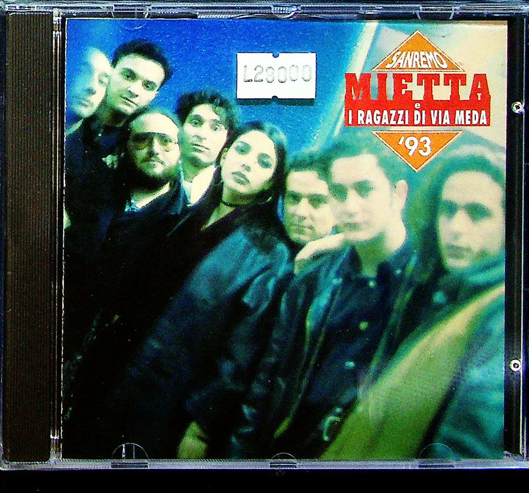 Cd - Mietta E I Ragazzi Di Via Meda (Sanremo '93)