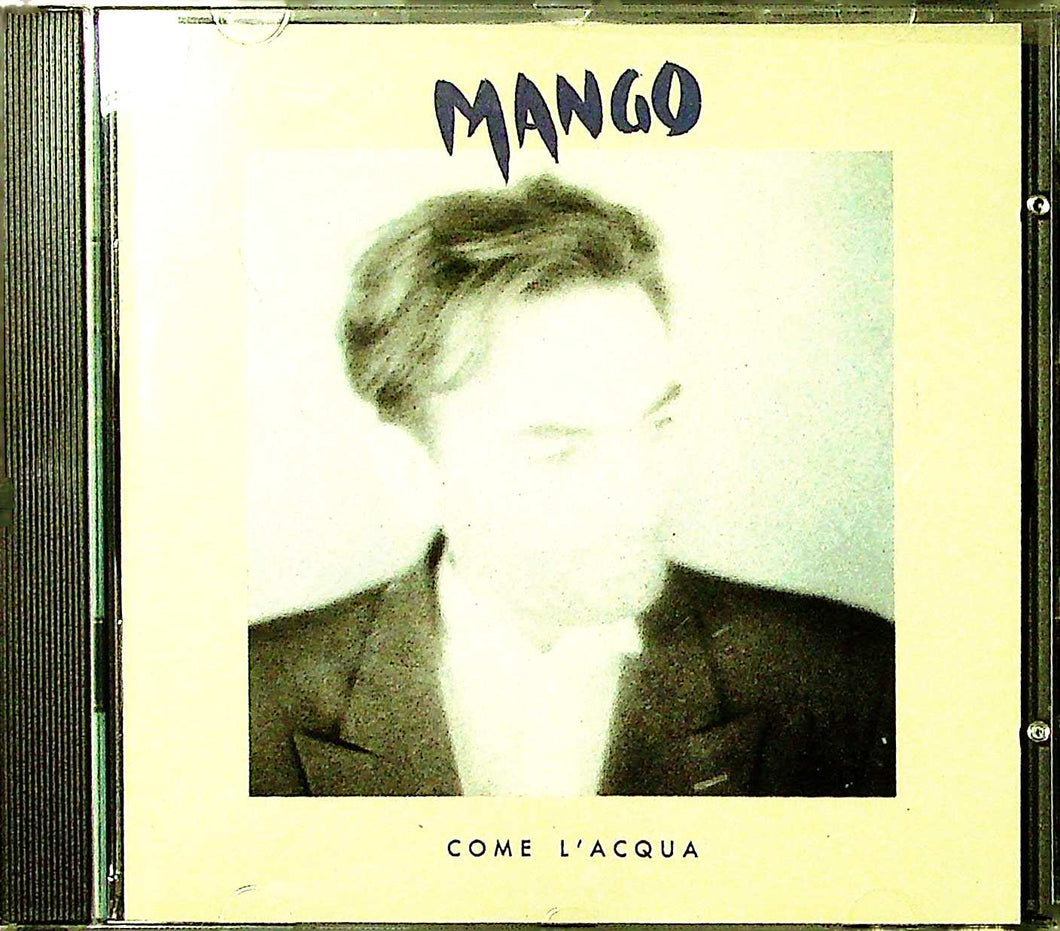 Cd - Mango  Come L'Acqua