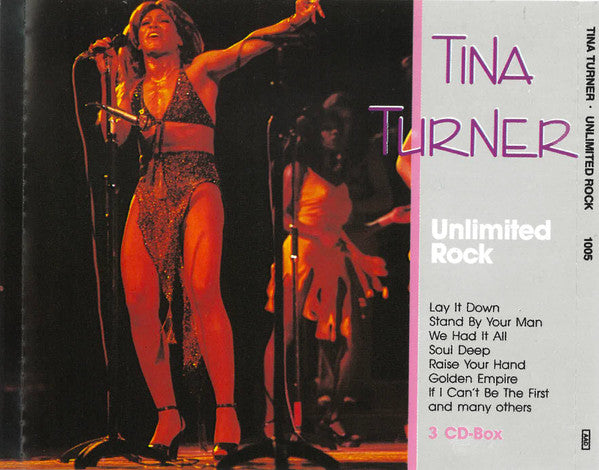 3 x CD - Tina Turner Unlimited Rock