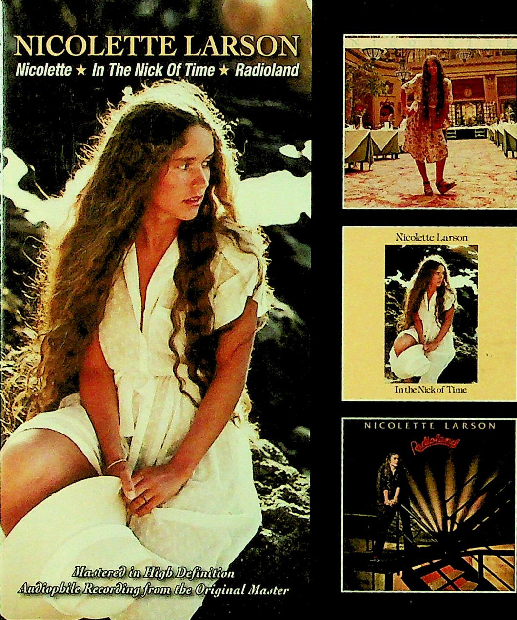 Cd - Nicolette Larson Nicolette / In The Nick Of Time / Radioland
