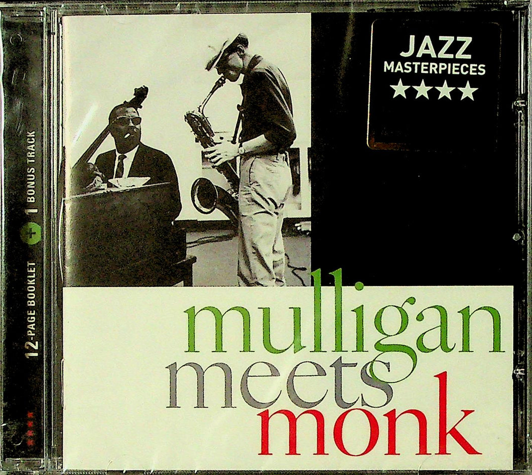 Cd - Gerry Mulligan & Thelonious Monk  Mulligan Meets Monk