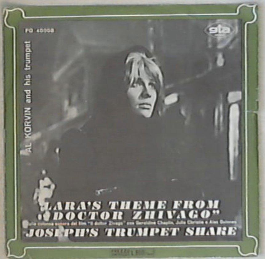 45 giri - 7'' - Al Korvin And His Trumpet - Lara's Theme From