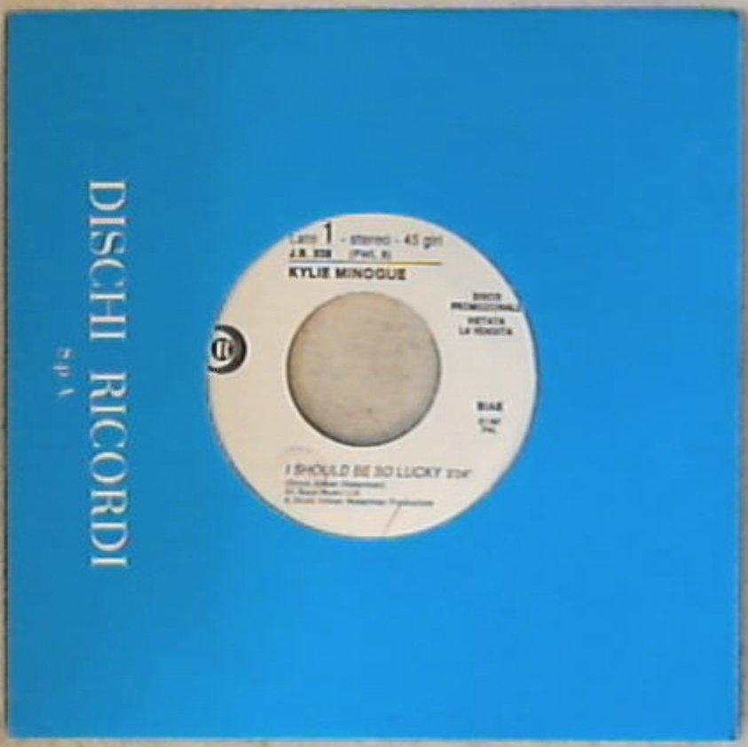 45 giri - 7'' - Kylie Minogue / Aswad - I Should Be So Lucky / Don't Turn Around - Promo