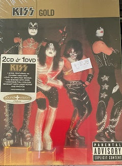 DVD - Kiss  Gold (Sound + Vision Deluxe)