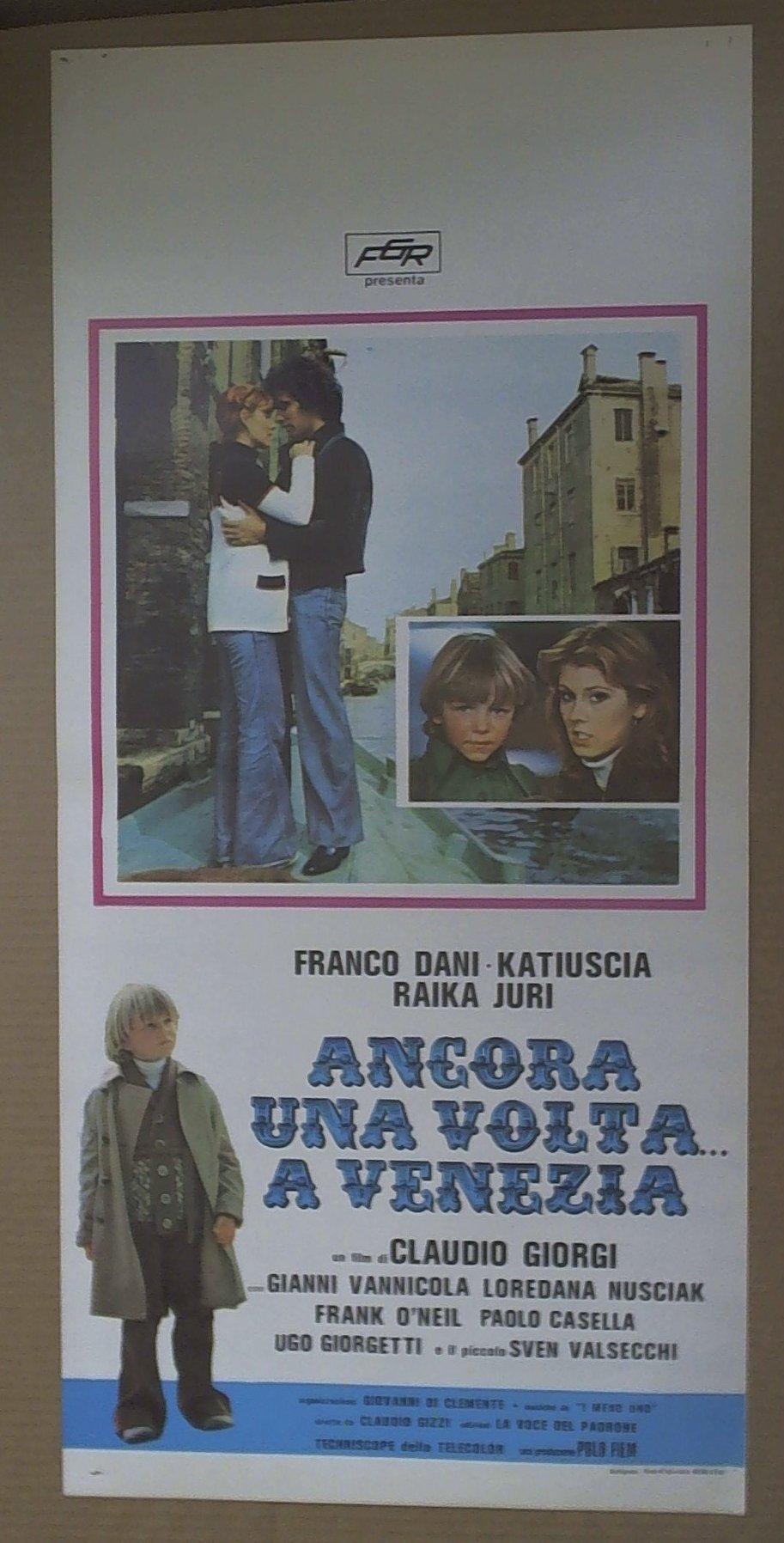 Locandina Ancora Una Volta A Venezia Franco Dani