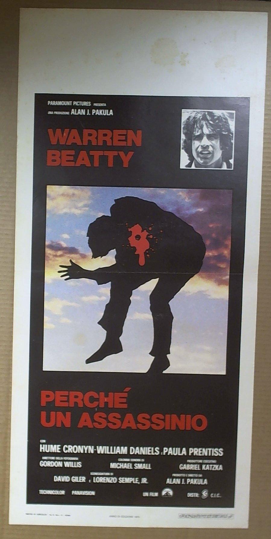 Locandina Perche' Un Assassino Warren Beatty 1975