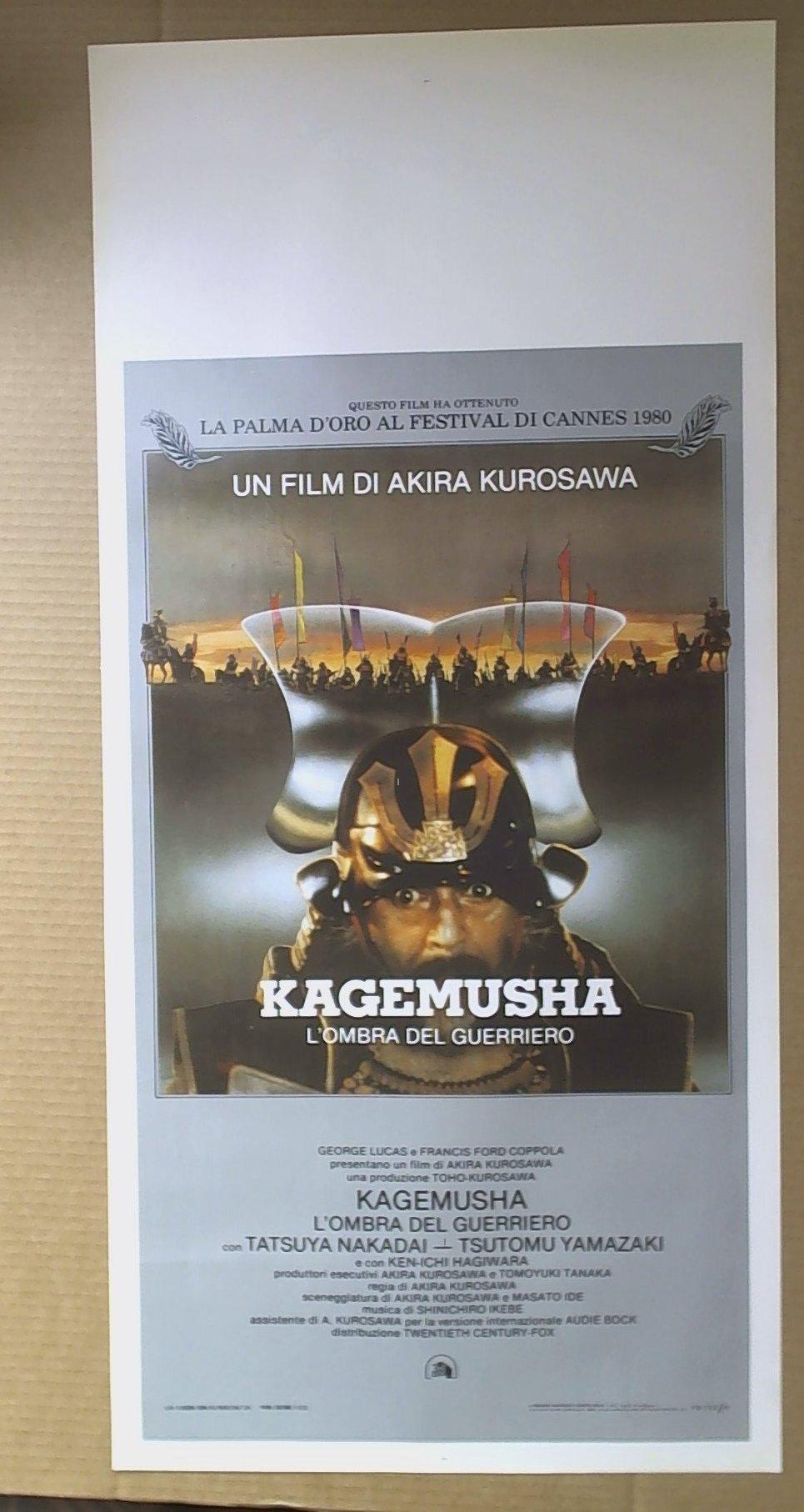 Locandina Kagemusha L'Ombra Del Guerriero Akira Kurosawa Tatsuya Nakadai