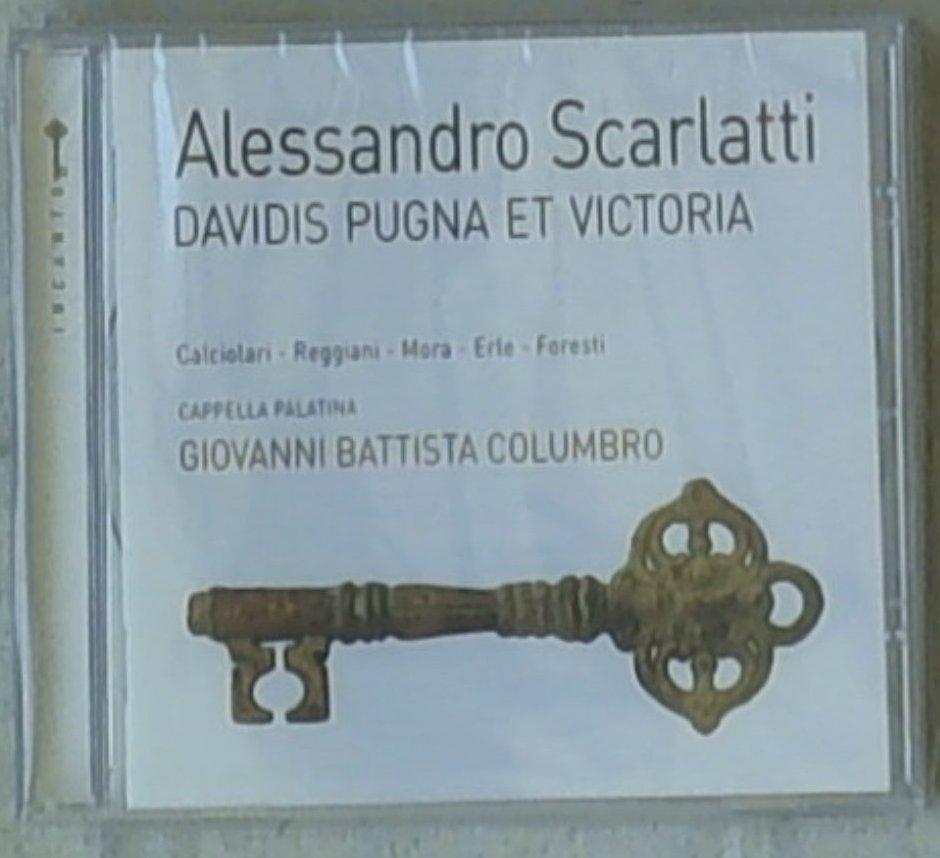 Cd - A. Scarlatti Davidis pugna et victoria : oratorio per soli, coro e orchestra / Columbro