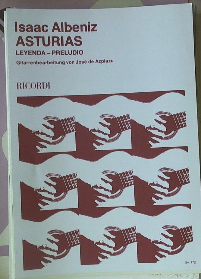 Spartito Asturias Leyenda (suite Espanola Op 47/5)