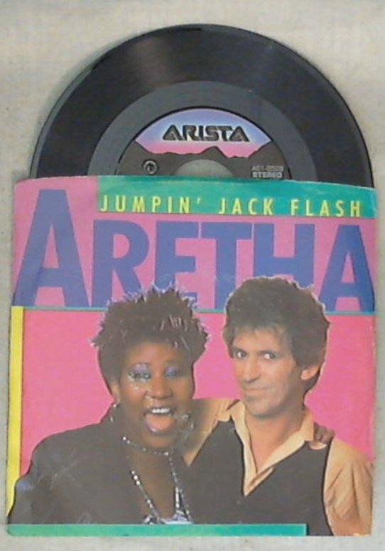 45 giri - 7'' - Aretha Franklin - Jumpin' Jack Flash