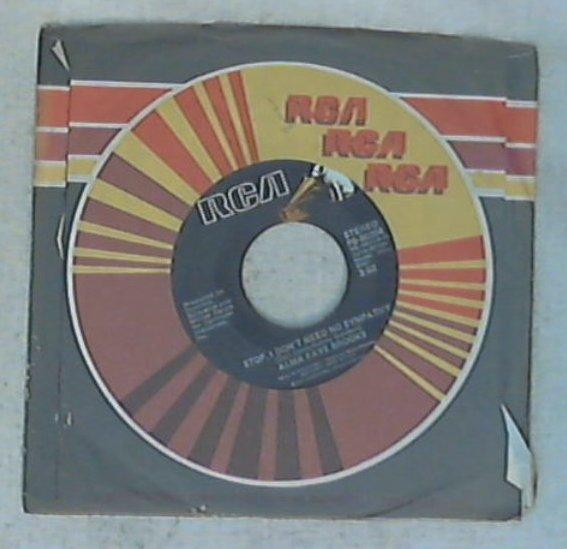 45 giri - 7'' - Alma Faye Brooks - Stop, I Don't Need No Sympathy