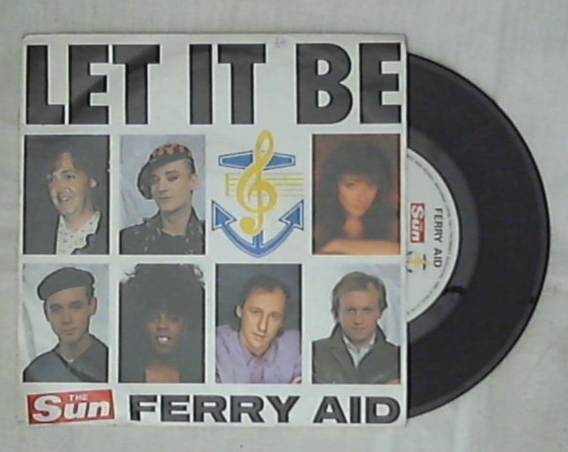 45 giri 7 '' - Ferry Aid - Let It Be
