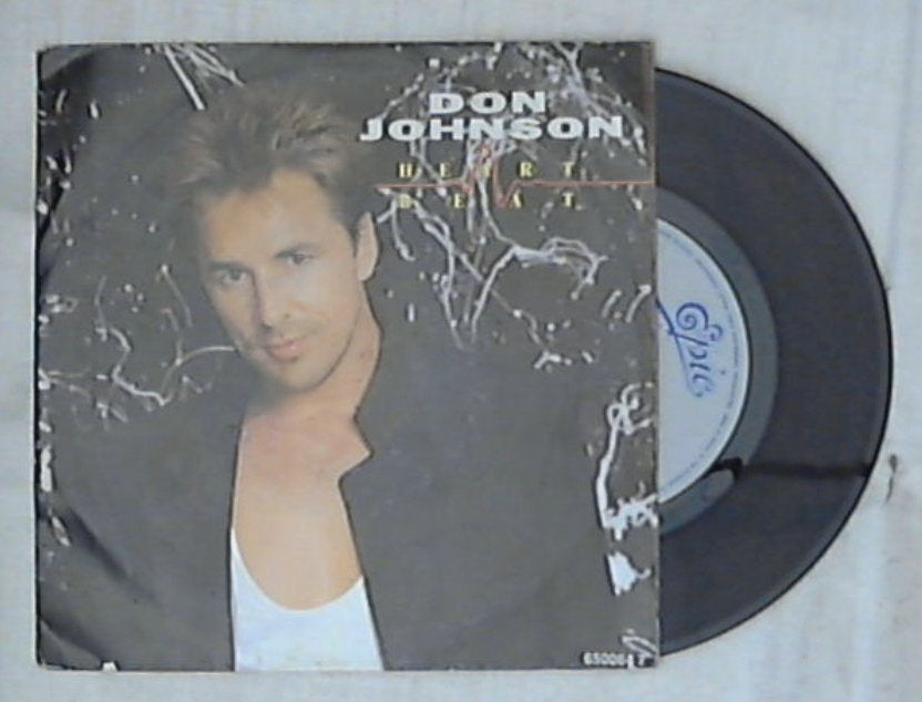 45 giri 7 '' - Don Johnson - Heart Beat