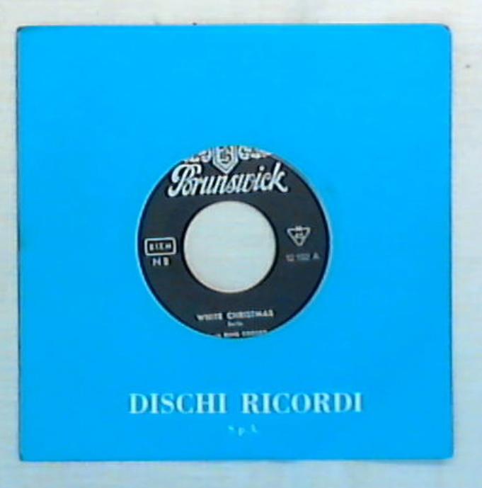 45 giri - 7'' - Bing Crosby - White Christmas / Silent Night - 12 192 / Promo
