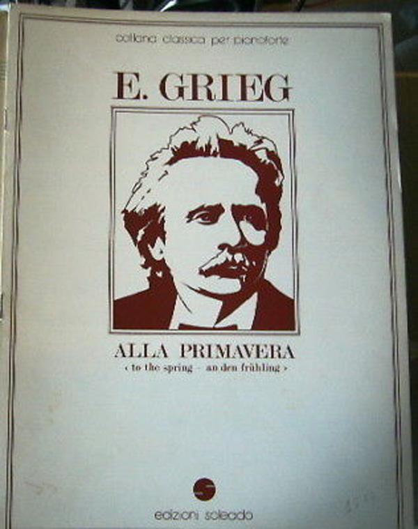 grieg alla primavera collana classica soleado piano