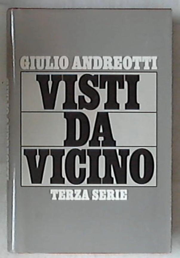 Visti da vicino, terza serie / Giulio Andreotti