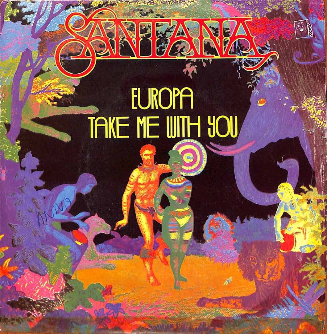 45 giri 7 '' - Santana - Europa (Earth's Cry Heaven's Smile)