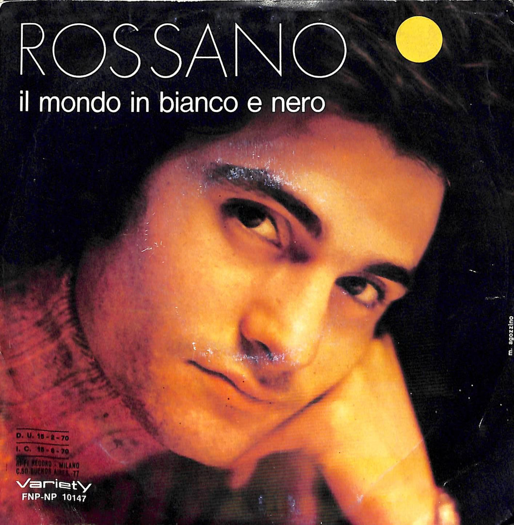 45 giri - 7'' Rossano - Occhi A Mandorla