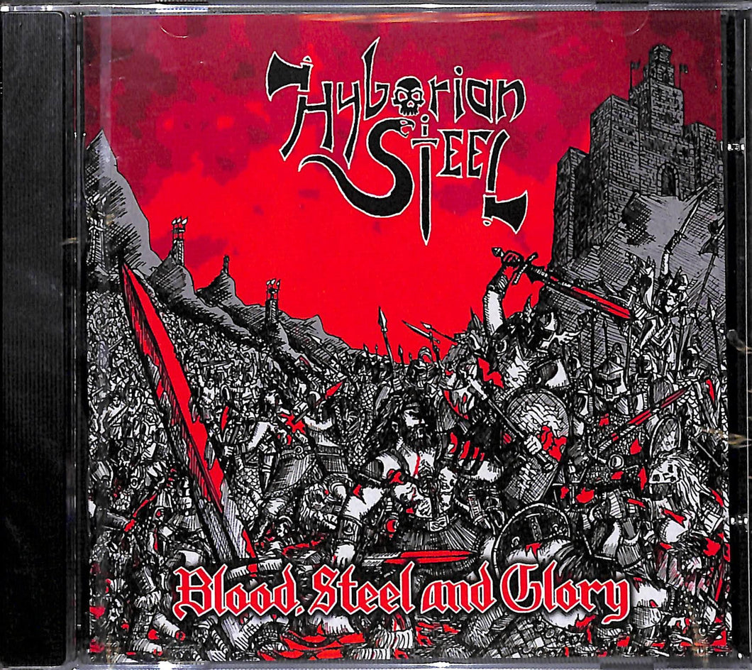 Cd - Hyborian Steel - Blood, Steel And Glory