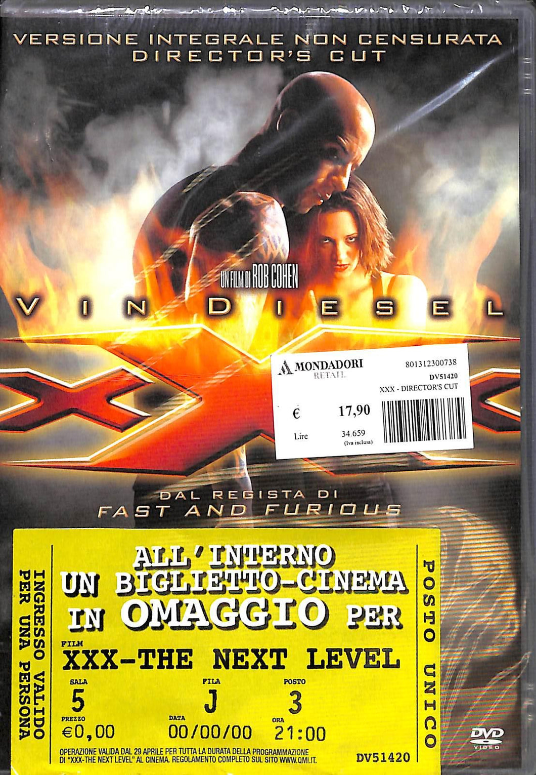 Dvd - XXX  / Rob Cohen