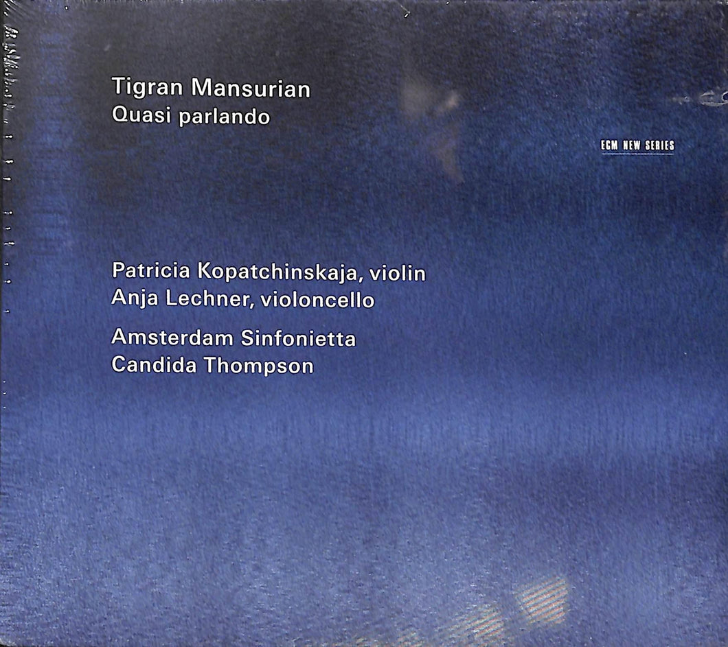 Cd - Tigran Mansurian - Quasi Parlando