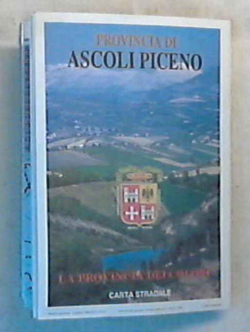 (Marche) la provincia di Ascoli Piceno / carta stradale