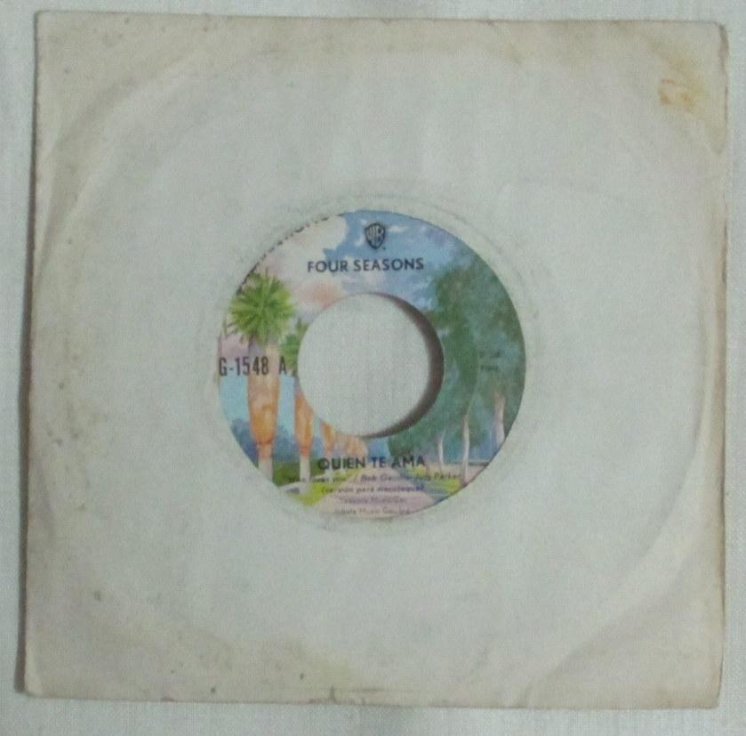 45 giri - 7'' - Four Seasons - Quien Te Ama (Who Loves You)