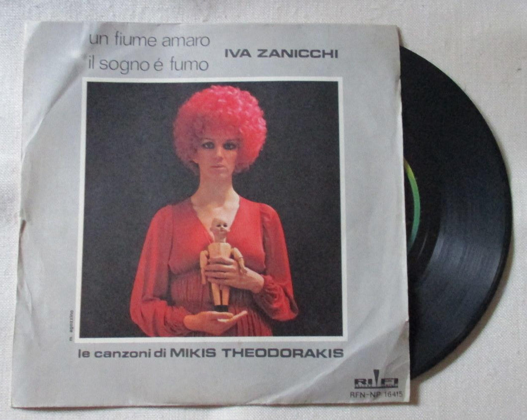 45 giri - 7'' - Iva Zanicchi Un Fiume Amaro / Tienimi Con Te