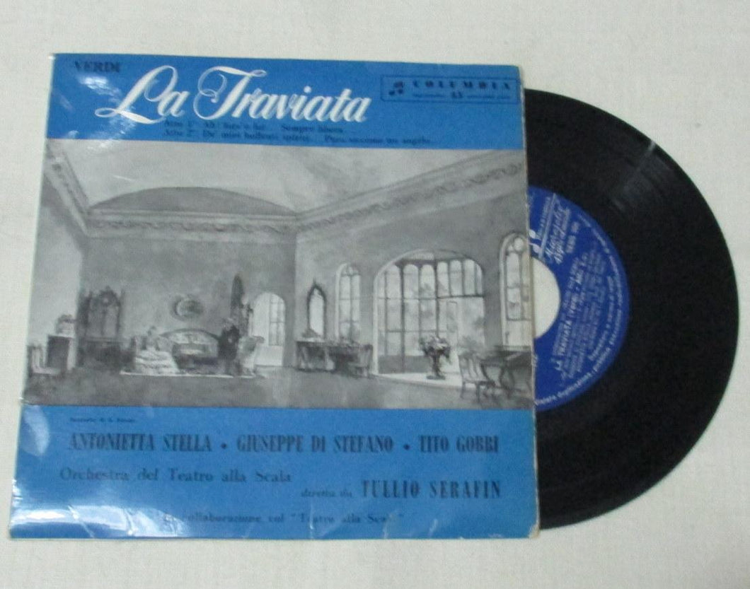 45 giri - 7'' - La Traviata - Antonietta Stella/Giuseppe Di Stefano/Tito Gobbi