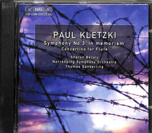 Cd - Kletzki/Sanderling/bezaly-Symphony No. 3; Flute Concertino