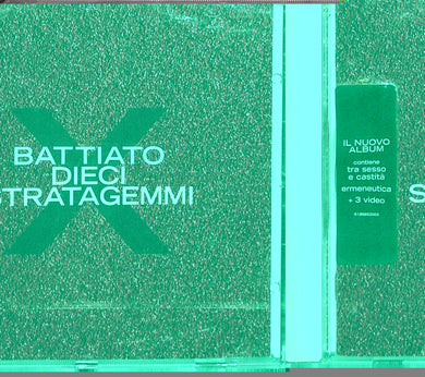 CD - Battiato  Dieci Stratagemmi X
