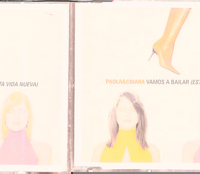 CD, Single - Paola&Chiara  Vamos A Bailar (Esta Vida Nueva)