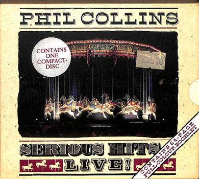 CD - Phil Collins  Serious Hits...Live! Slipcase