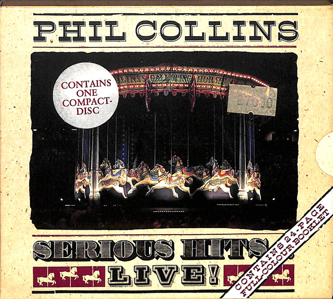 CD - Phil Collins  Serious Hits...Live! Slipcase
