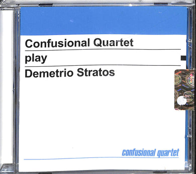 Cd - Confusional Quartet  Confusional Quartet Play Demetrio Stratos