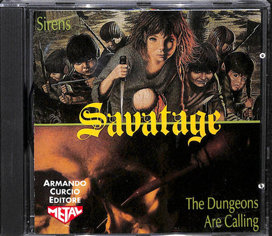 Cd - Savatage  Sirens / The Dungeons Are Calling Curcio Metal