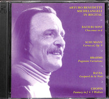 Cd - A.B.Michelangeli in Recit