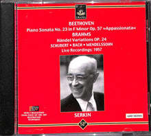 Cd - Beethoven/Brahms/Schubert / Rudolf Serkin